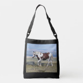 ワキニヤンとインディアンガールトートバッグ クロスボディバッグ (裏面)