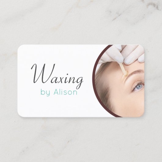 ワクシンエステティシャン 名刺 (正面)