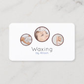 ワクシンエステティシャン  名刺 (正面)