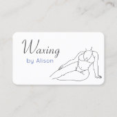 ワクシンエステティシャン 名刺 (正面)