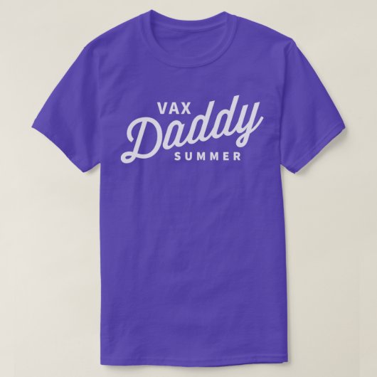 ワクチンおやじサマー Tシャツ (デザイン正面)