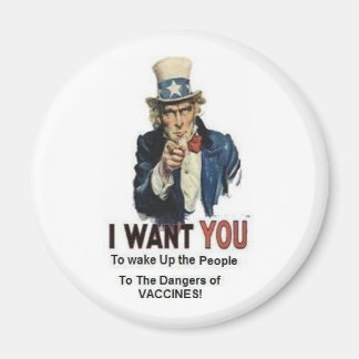 ワクチンの危険 マグネット