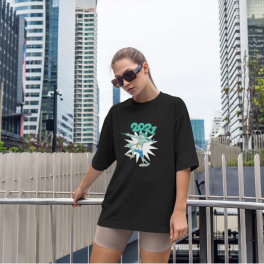 ワクチンデサロンキャラクター Tシャツ