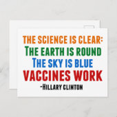 ワクチン事業 ポストカード (正面/裏面)