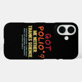 ワクチン作感謝してい業科学疫学学生 Case-Mate iPhoneケース (裏面 (横))
