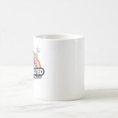 ワクチン完全接種で楽しいひと時を コーヒーマグカップ (中央)