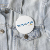 ワクチン接種を受けても大丈夫です 缶バッジ (インサイチュ)