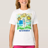 ワクチン接種を受けよう    Tシャツ (正面)