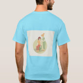 ワクチン接種ケア Tシャツ (裏面)