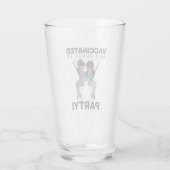 ワクチン接種済みでパーティー対応-ビール タンブラーグラス (裏面)