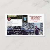 ワクチン標準名刺からの死亡 名刺 (裏面)