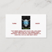 ワクチン標準名刺からの死亡 名刺 (正面)