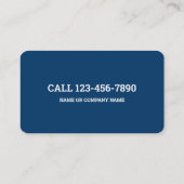 ワクチン研究者 名刺 (裏面)