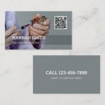 ワクチン研究者QRコード