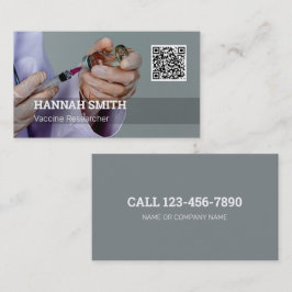 ワクチン研究者QRコード 名刺