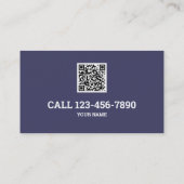 ワクチン研究者QRコード 名刺 (裏面)