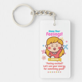 ワクワクが止まらない子供の感情 キーホルダー