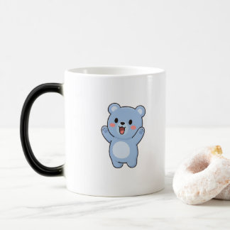 ワクワクくまちゃん ミニマルかわいいスタイル モーフィングマグカップ
