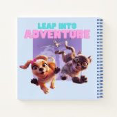 ワクワクする冒険に飛び込め ノートブック (裏面)