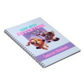 ワクワクする冒険に飛び込め ノートブック (右側)