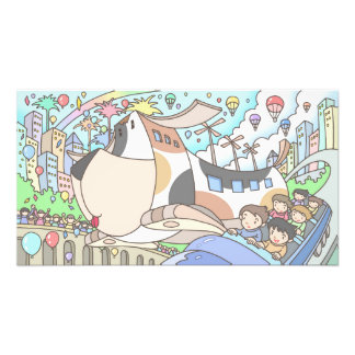 ワクワクする遊園地。 フォトプリント