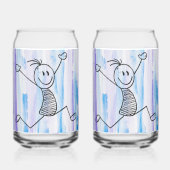 ワクワク棒人間 キラガラス ガラス缶 (裏面)