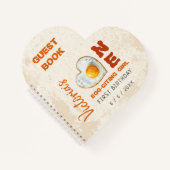 ワクワク赤ちゃんBBQファーストバースデーゲストブック ノートブック (正面)