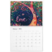 ワクワク カレンダー (2月 2024)