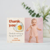 ワクワクBBQベイビーバースデー サンキューカード (スタンド正面)