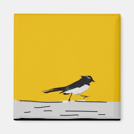 ワグテール磁石(黄色) マグネット (正面)