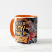 ワグナーオペラ引用文フォーグリル調理師バーバリアン マグカップ (正面左)