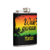 ワグワンジャマイカラスタレゲエ恋人 フラスク (右)