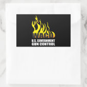 ワコを覚える 長方形シール (バッグ)