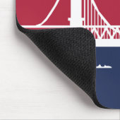 ワコ市国旗(テキサス州,米国) マウスパッド (コーナー)