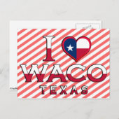 ワコ、テキサス州 ポストカード (正面/裏面)