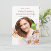 ワゴンの写真招待状 招待状 (スタンド正面)