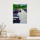 ワゴンズファイアアイランドポスタープリント ポスター (キッチン)