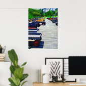 ワゴンズファイアアイランドポスタープリント ポスター (ホームオフィス)