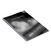 ワゴンノートブックの白黒カボチャ ノートブック (右側)