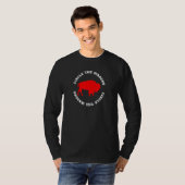 ワゴンバッファローサッカーファンを囲む Tシャツ (正面フル)