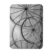 ワゴンホイールの静物画 マグネット (縦)