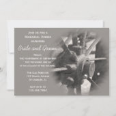 ワゴンホイールカントリーリハーサルディナー招待状 招待状 (正面)