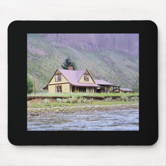 ワゴンホイールギャップ マウスパッド (正面)