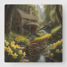 ワゴンホイールパーソナライズされたカスタム壁時計