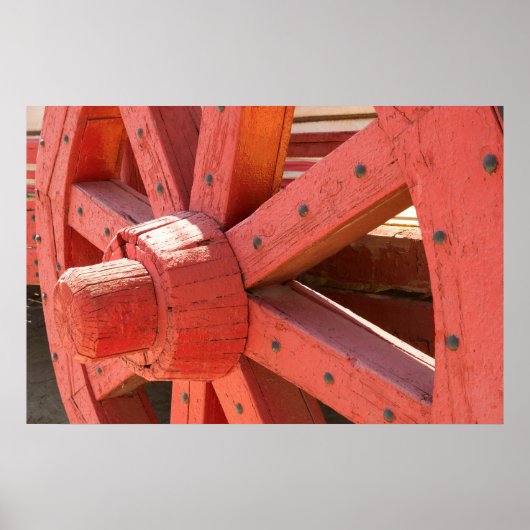 ワゴンホイール詳細 ポスター (正面)