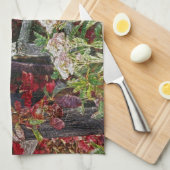 ワゴンホイール1キッチンタオル キッチンタオル (四つ折り)