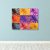 ワゴンホイール キャンバスプリント (インサイチュ (ウッドフロア))