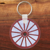 ワゴンホイール – キーチェーン (正面)