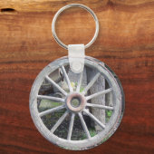 ワゴンホイール キーホルダー (正面)