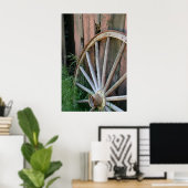 ワゴンホイール ポスター (ホームオフィス)